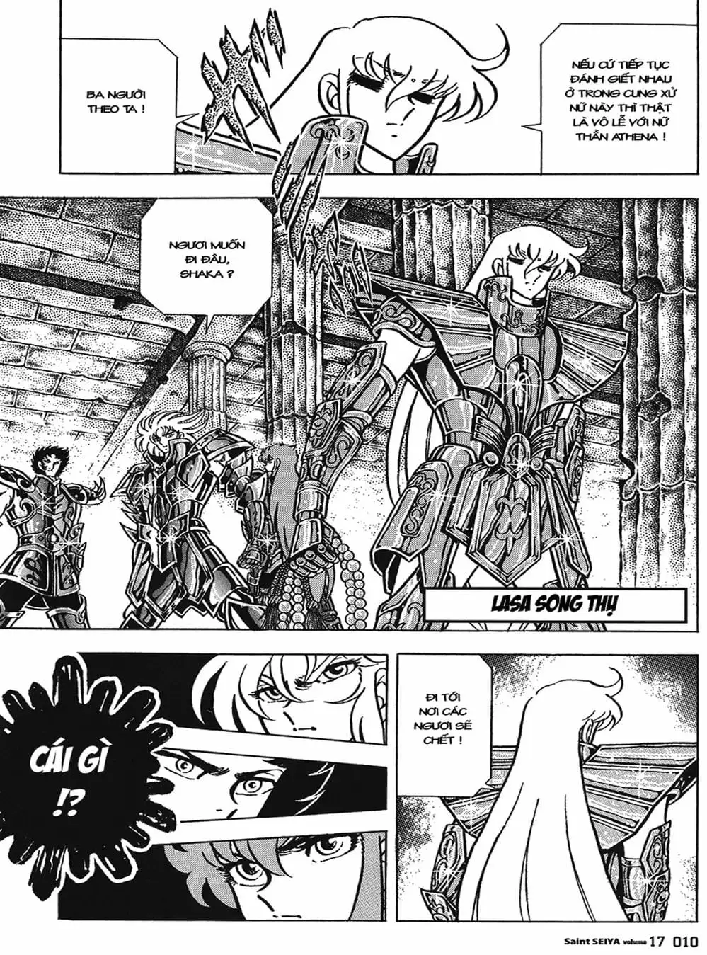 Truyện Tranh Áo Giáp Vàng - Saint Seiya trang 4