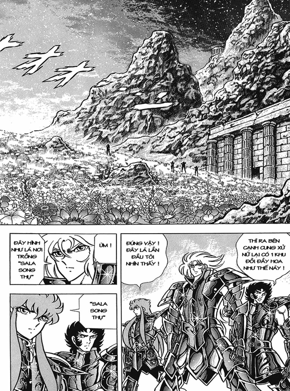 Truyện Tranh Áo Giáp Vàng - Saint Seiya trang 4
