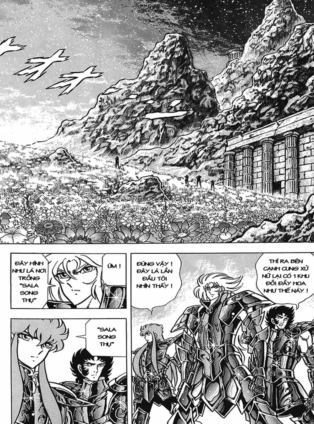 Truyện Tranh Áo Giáp Vàng - Saint Seiya trang 4