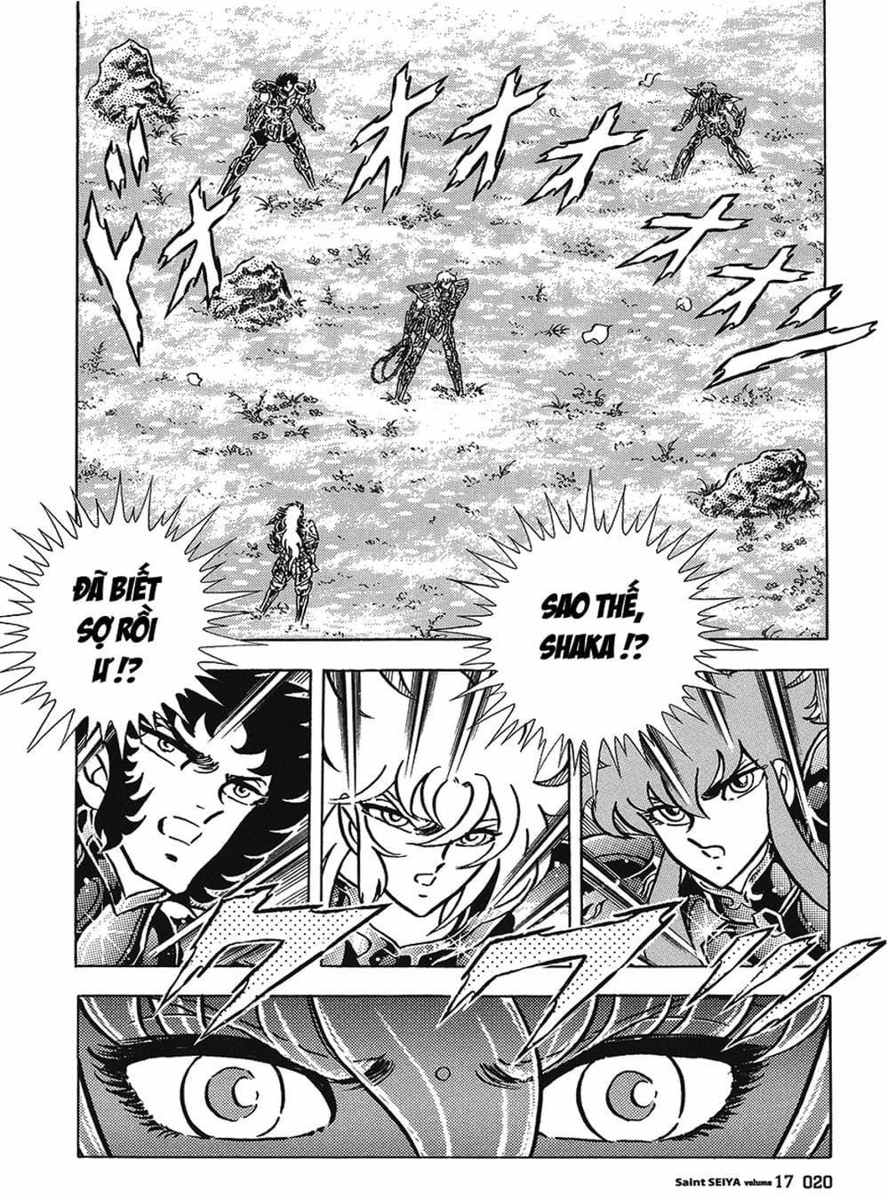 Truyện Tranh Áo Giáp Vàng - Saint Seiya trang 4