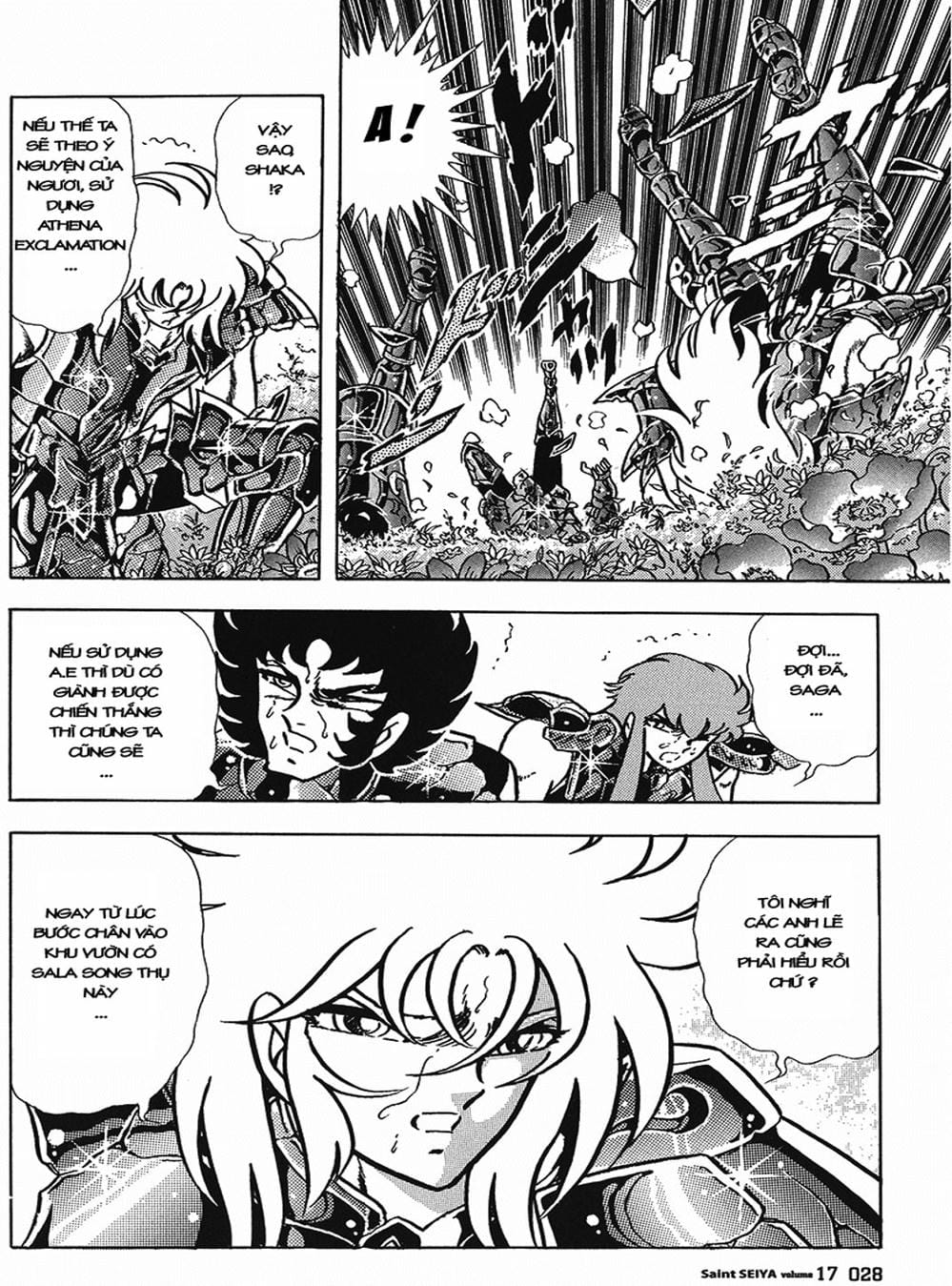 Truyện Tranh Áo Giáp Vàng - Saint Seiya trang 4