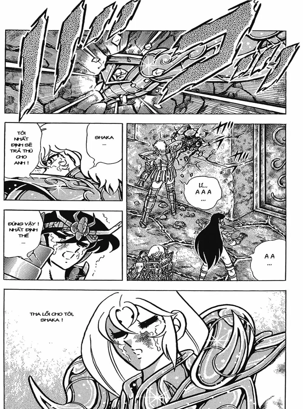 Truyện Tranh Áo Giáp Vàng - Saint Seiya trang 4