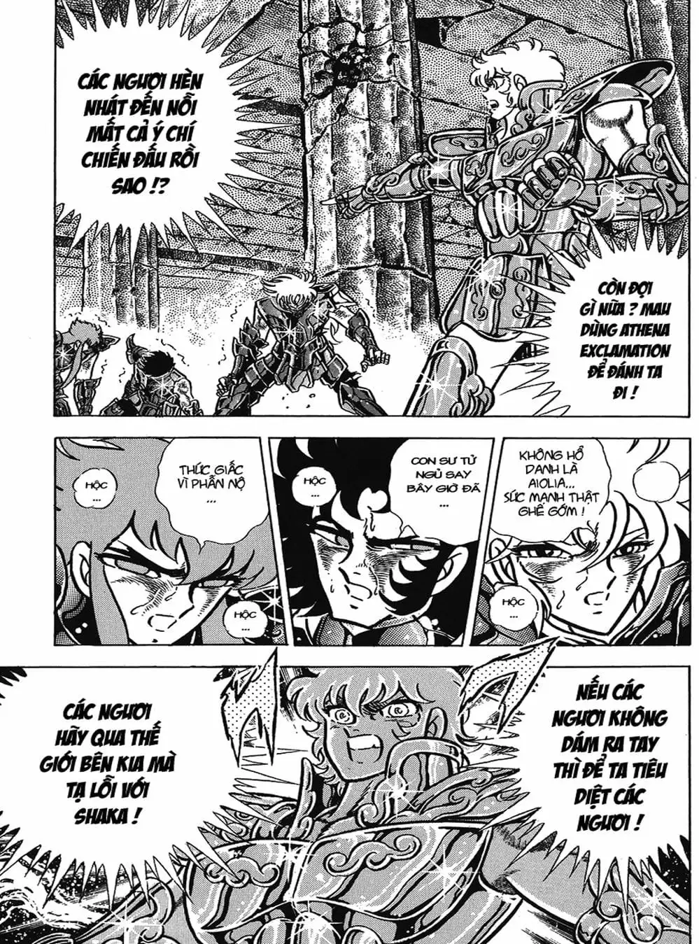 Truyện Tranh Áo Giáp Vàng - Saint Seiya trang 4