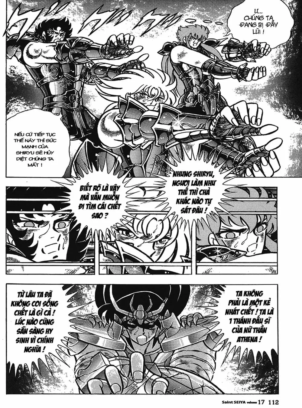 Truyện Tranh Áo Giáp Vàng - Saint Seiya trang 4