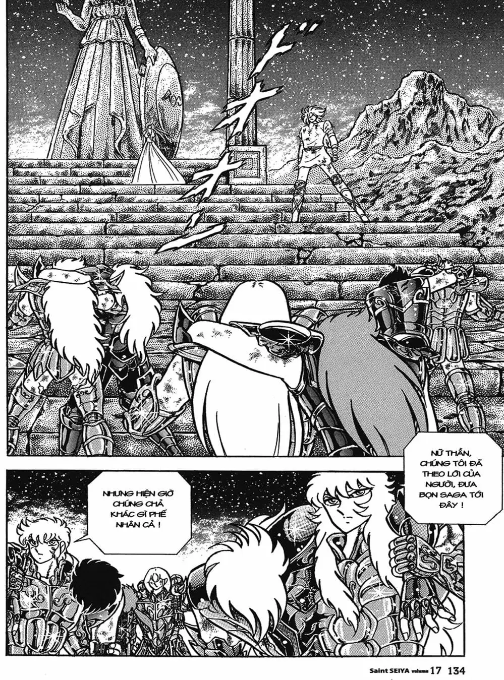 Truyện Tranh Áo Giáp Vàng - Saint Seiya trang 4