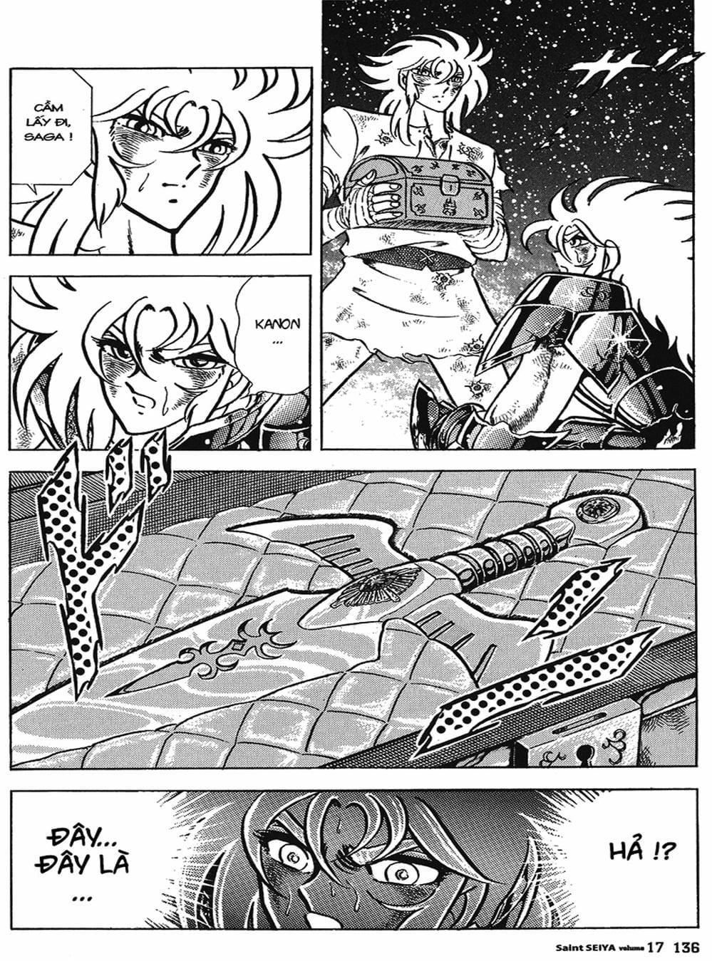 Truyện Tranh Áo Giáp Vàng - Saint Seiya trang 4