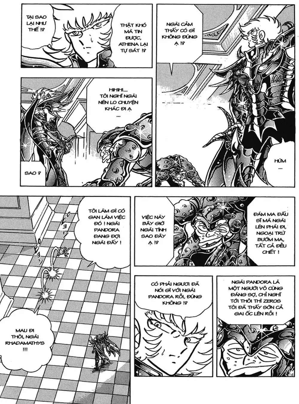 Truyện Tranh Áo Giáp Vàng - Saint Seiya trang 4