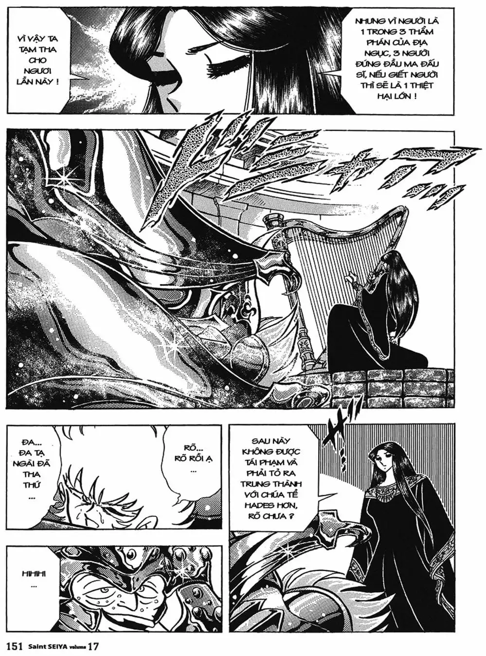 Truyện Tranh Áo Giáp Vàng - Saint Seiya trang 4