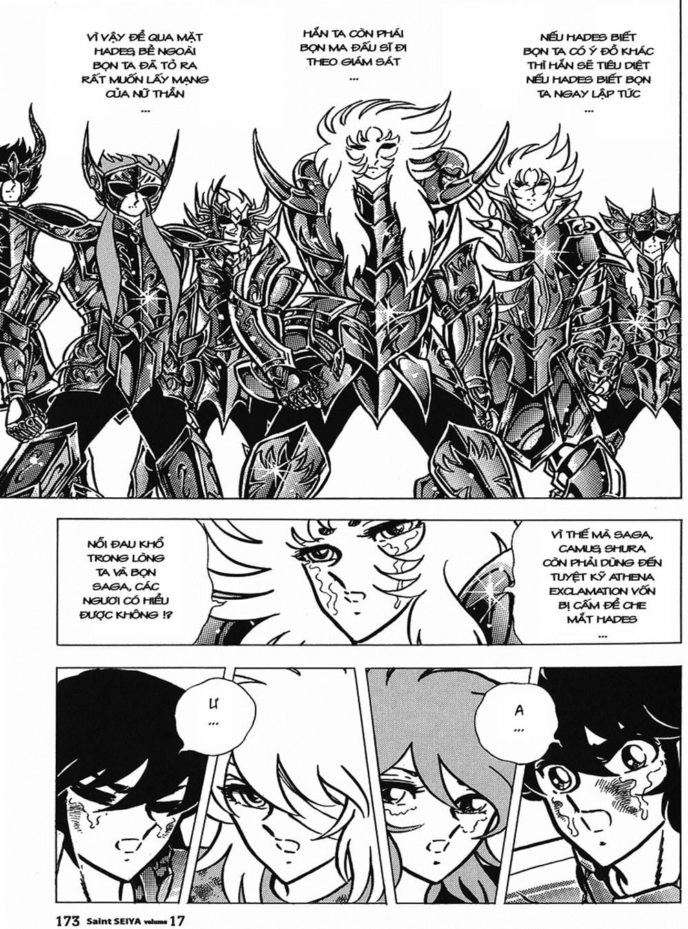 Truyện Tranh Áo Giáp Vàng - Saint Seiya trang 4