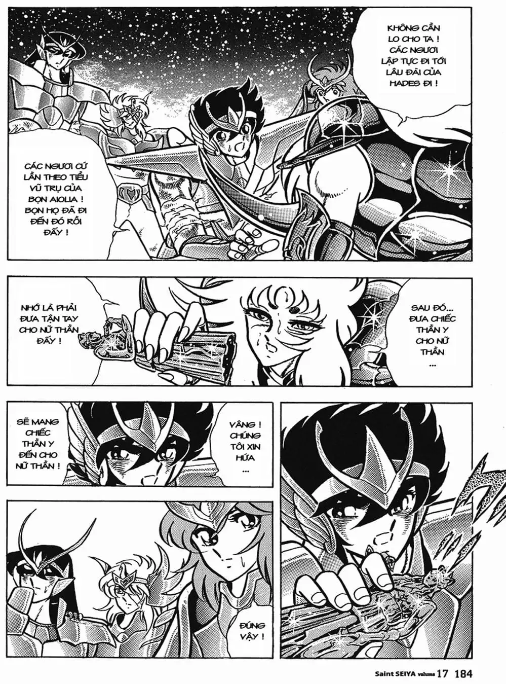 Truyện Tranh Áo Giáp Vàng - Saint Seiya trang 4