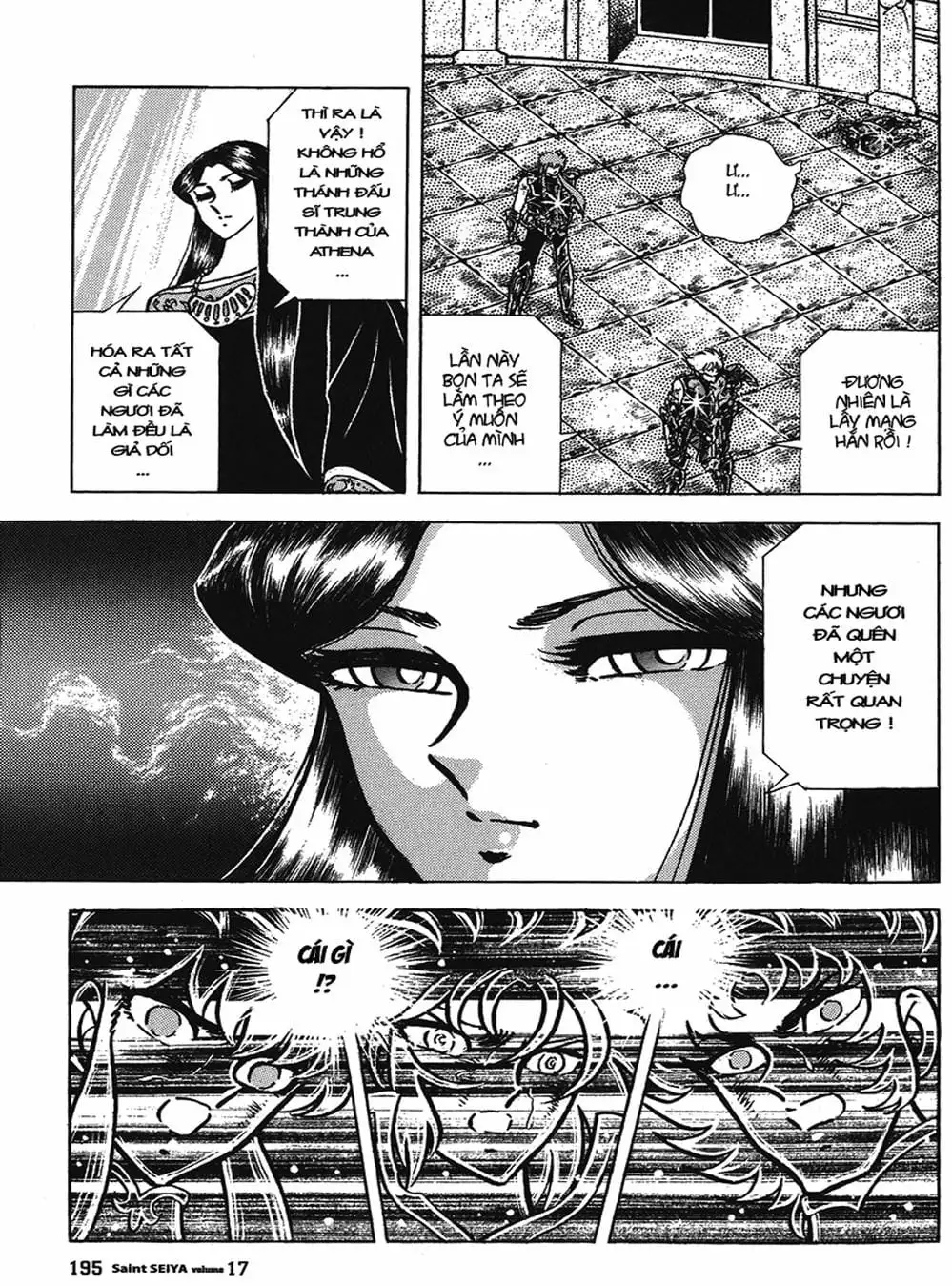 Truyện Tranh Áo Giáp Vàng - Saint Seiya trang 4