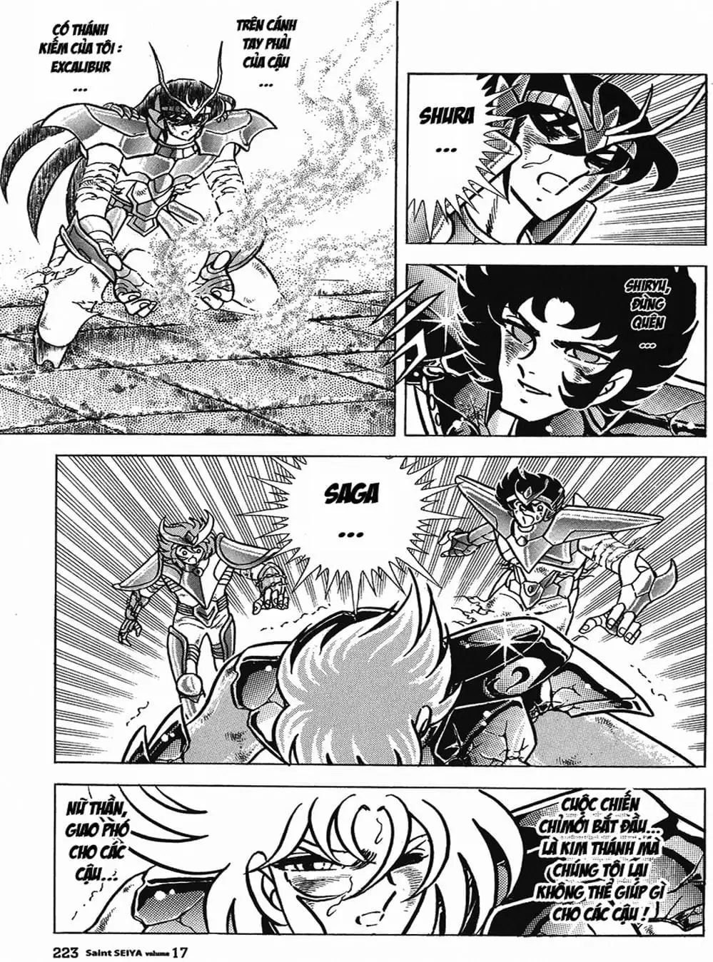 Truyện Tranh Áo Giáp Vàng - Saint Seiya trang 4