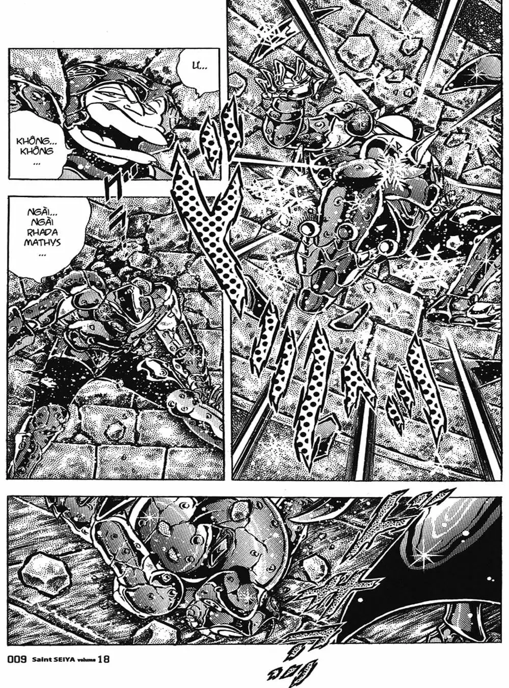 Truyện Tranh Áo Giáp Vàng - Saint Seiya trang 4