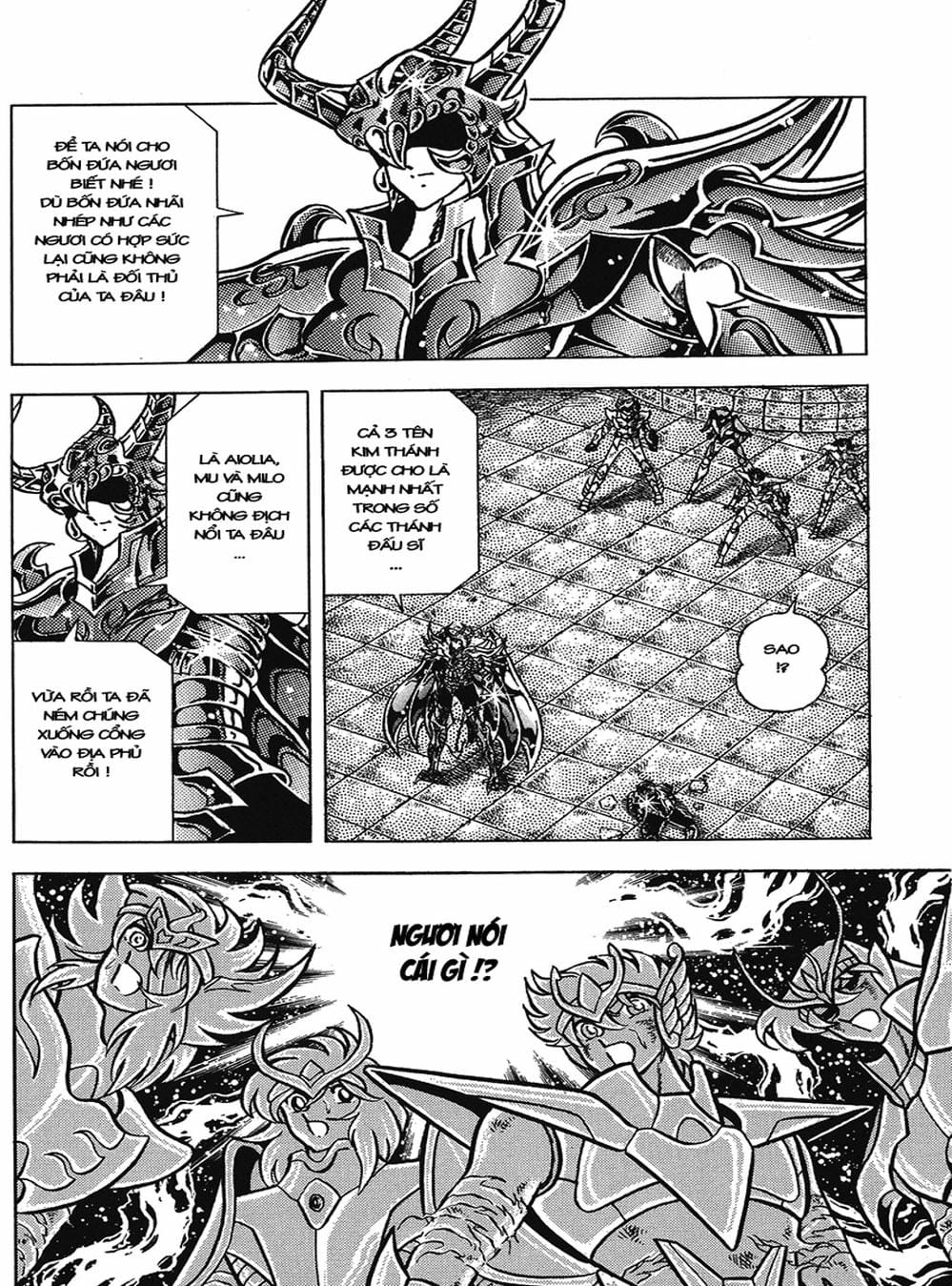 Truyện Tranh Áo Giáp Vàng - Saint Seiya trang 4
