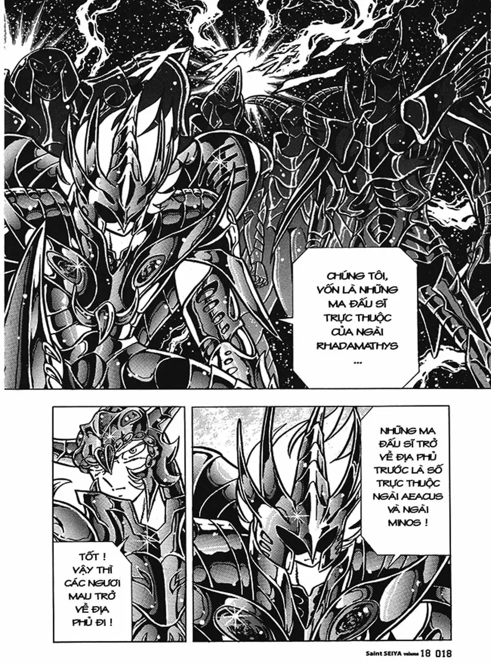 Truyện Tranh Áo Giáp Vàng - Saint Seiya trang 4