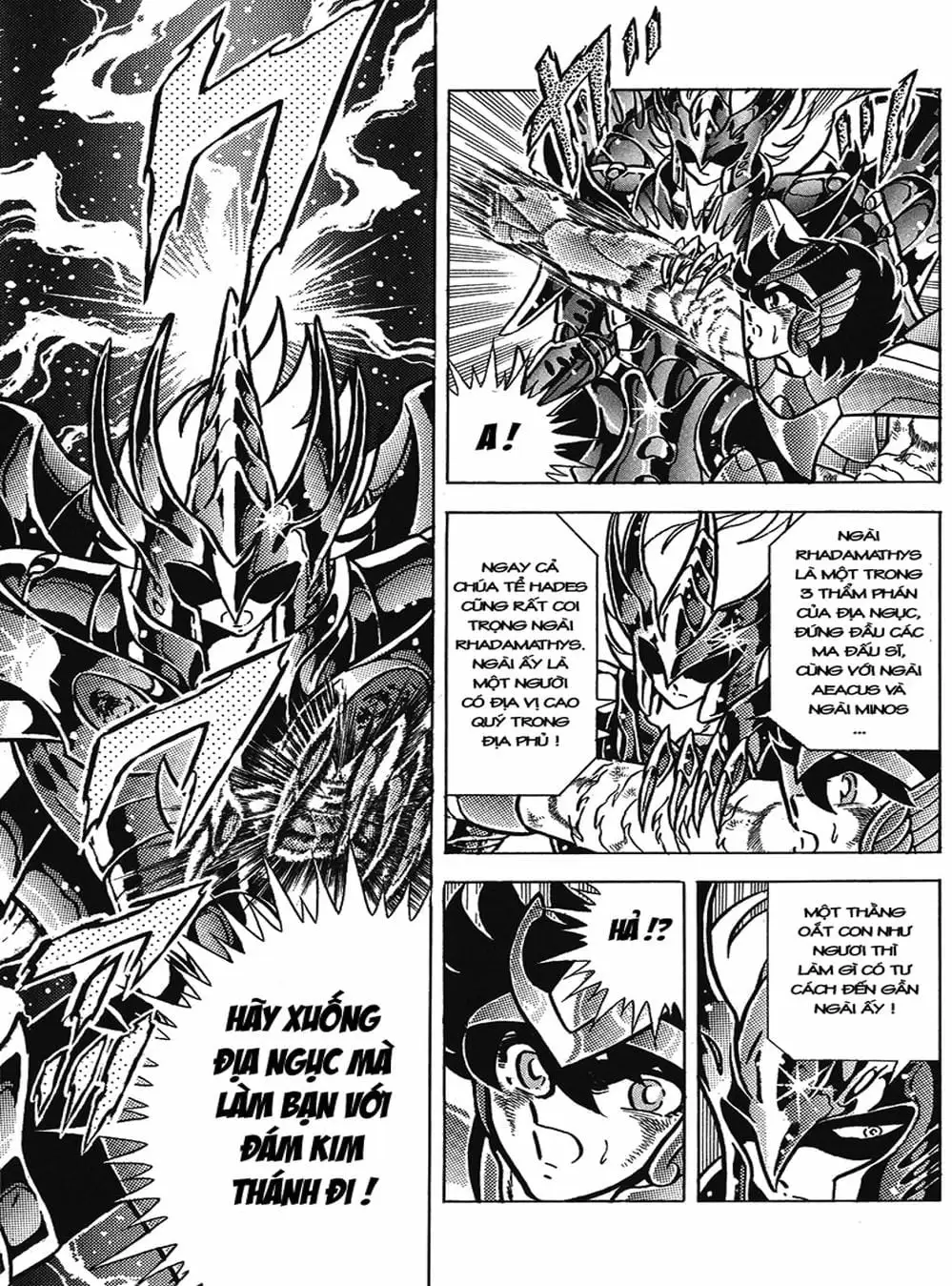 Truyện Tranh Áo Giáp Vàng - Saint Seiya trang 4