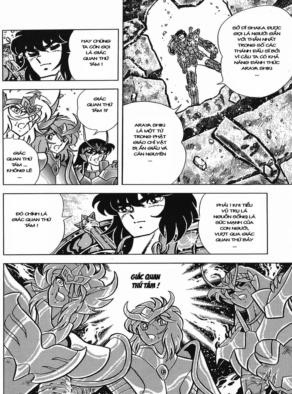 Truyện Tranh Áo Giáp Vàng - Saint Seiya trang 4