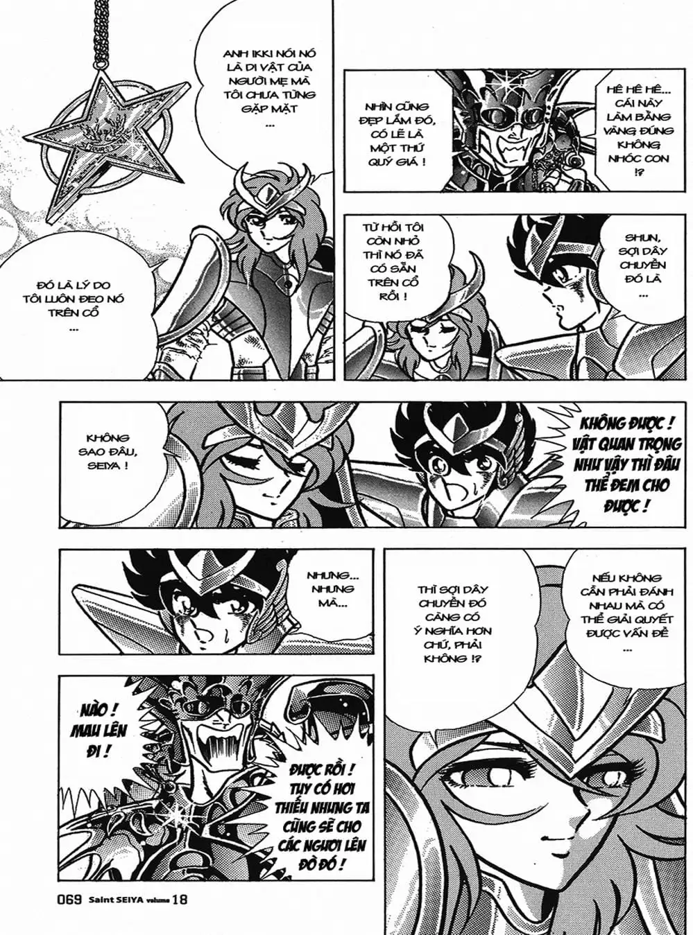 Truyện Tranh Áo Giáp Vàng - Saint Seiya trang 4
