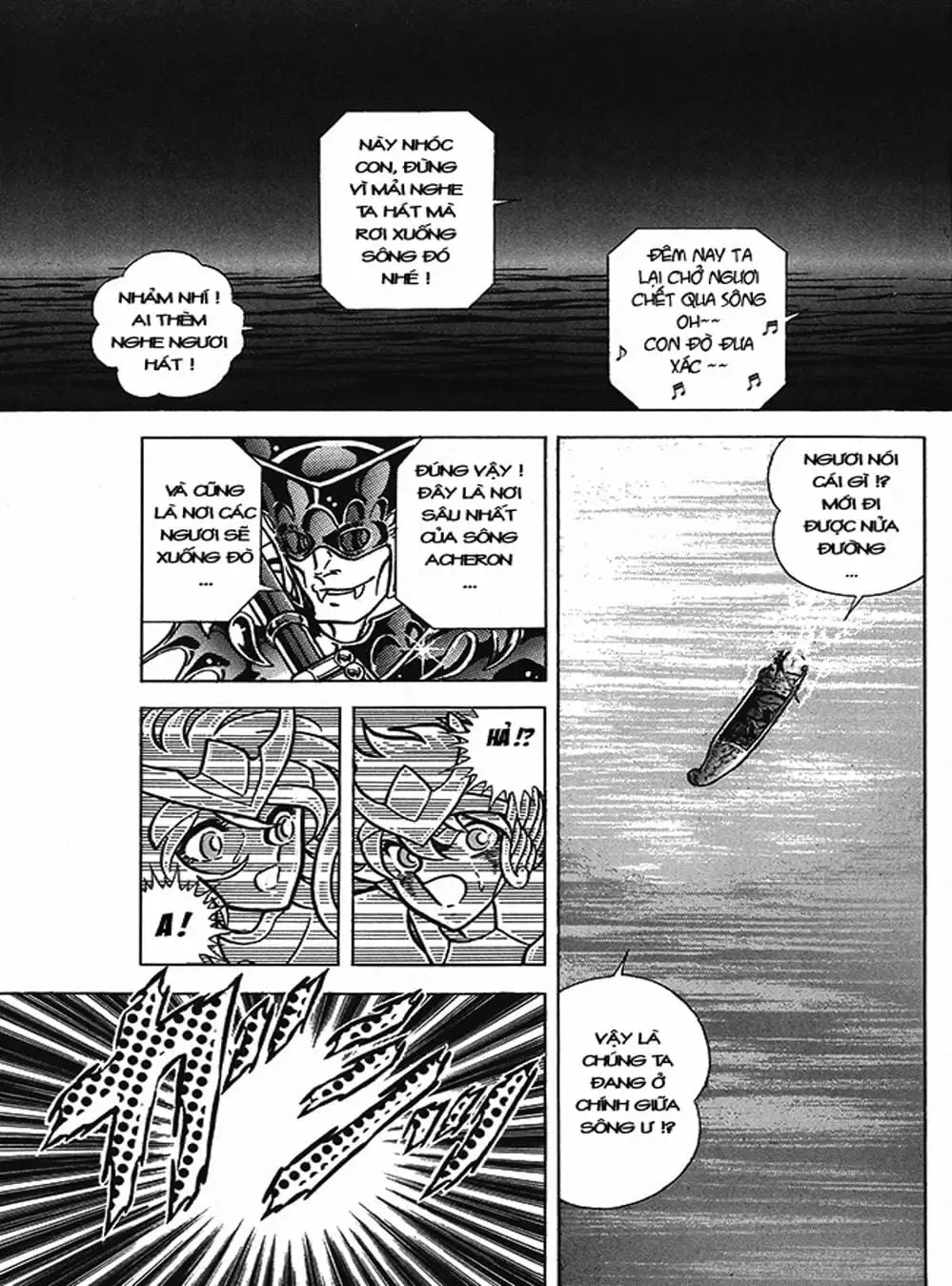 Truyện Tranh Áo Giáp Vàng - Saint Seiya trang 4