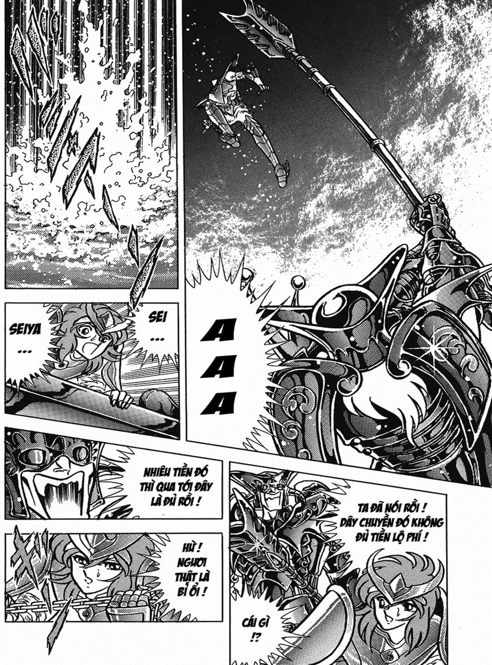 Truyện Tranh Áo Giáp Vàng - Saint Seiya trang 4