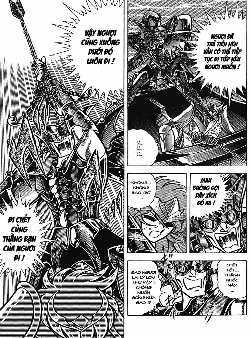Truyện Tranh Áo Giáp Vàng - Saint Seiya trang 4