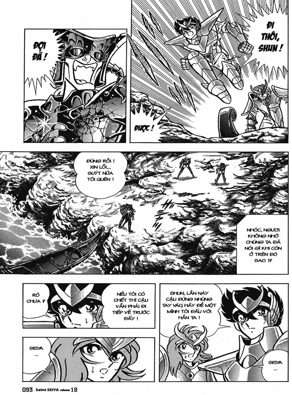 Truyện Tranh Áo Giáp Vàng - Saint Seiya trang 4