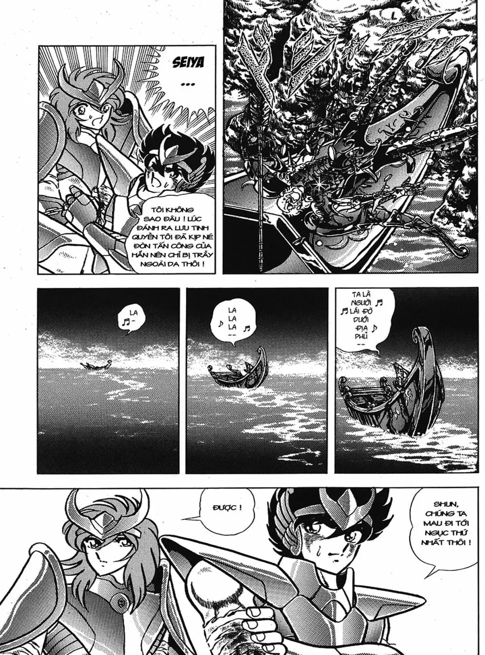 Truyện Tranh Áo Giáp Vàng - Saint Seiya trang 4