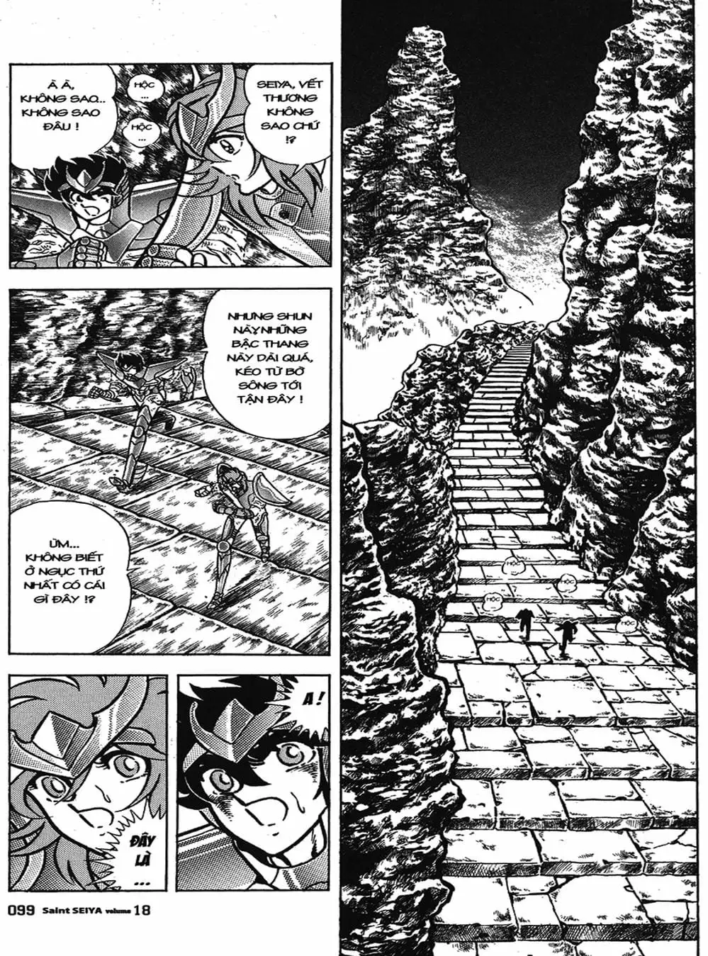 Truyện Tranh Áo Giáp Vàng - Saint Seiya trang 4