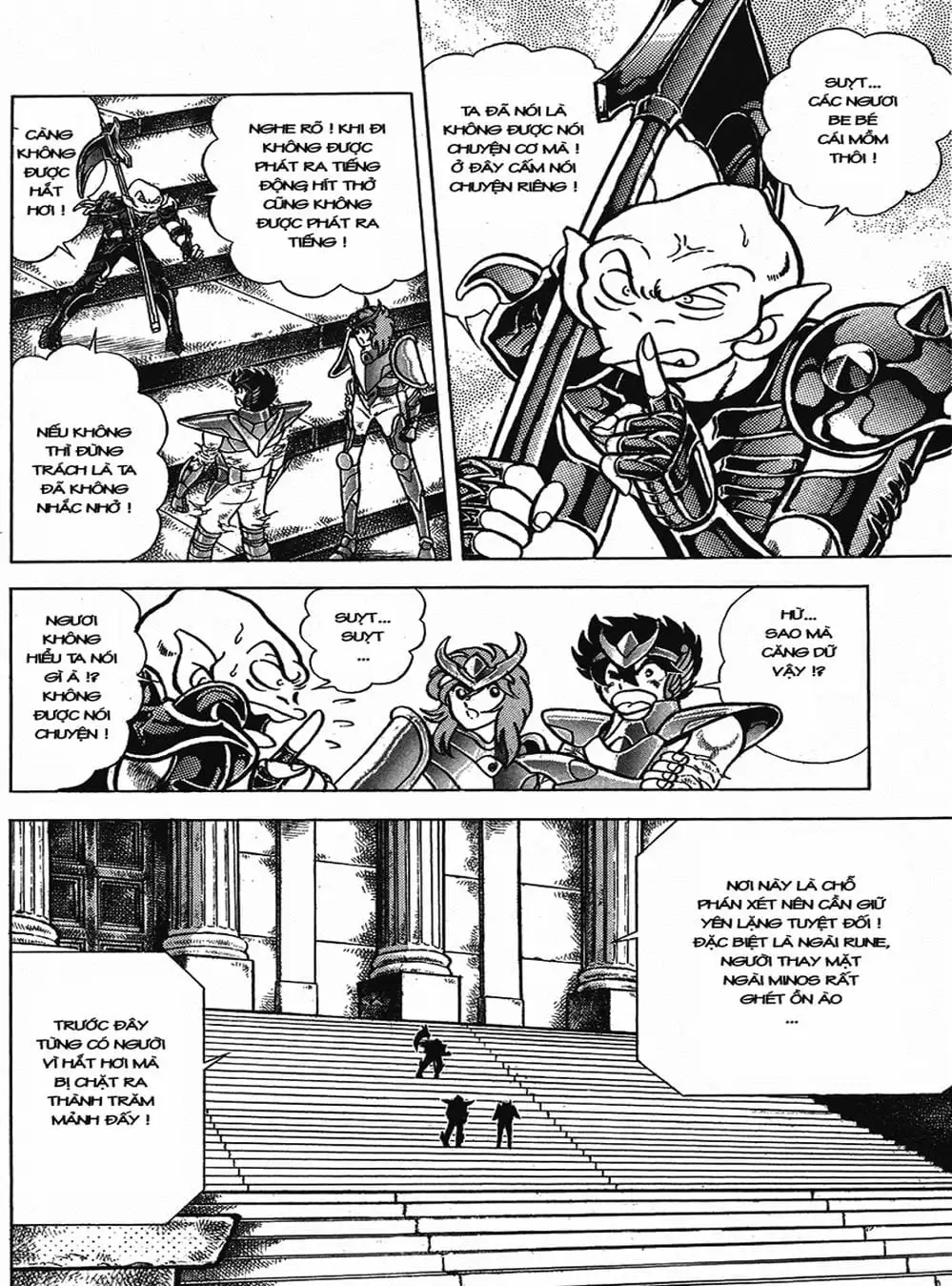 Truyện Tranh Áo Giáp Vàng - Saint Seiya trang 4