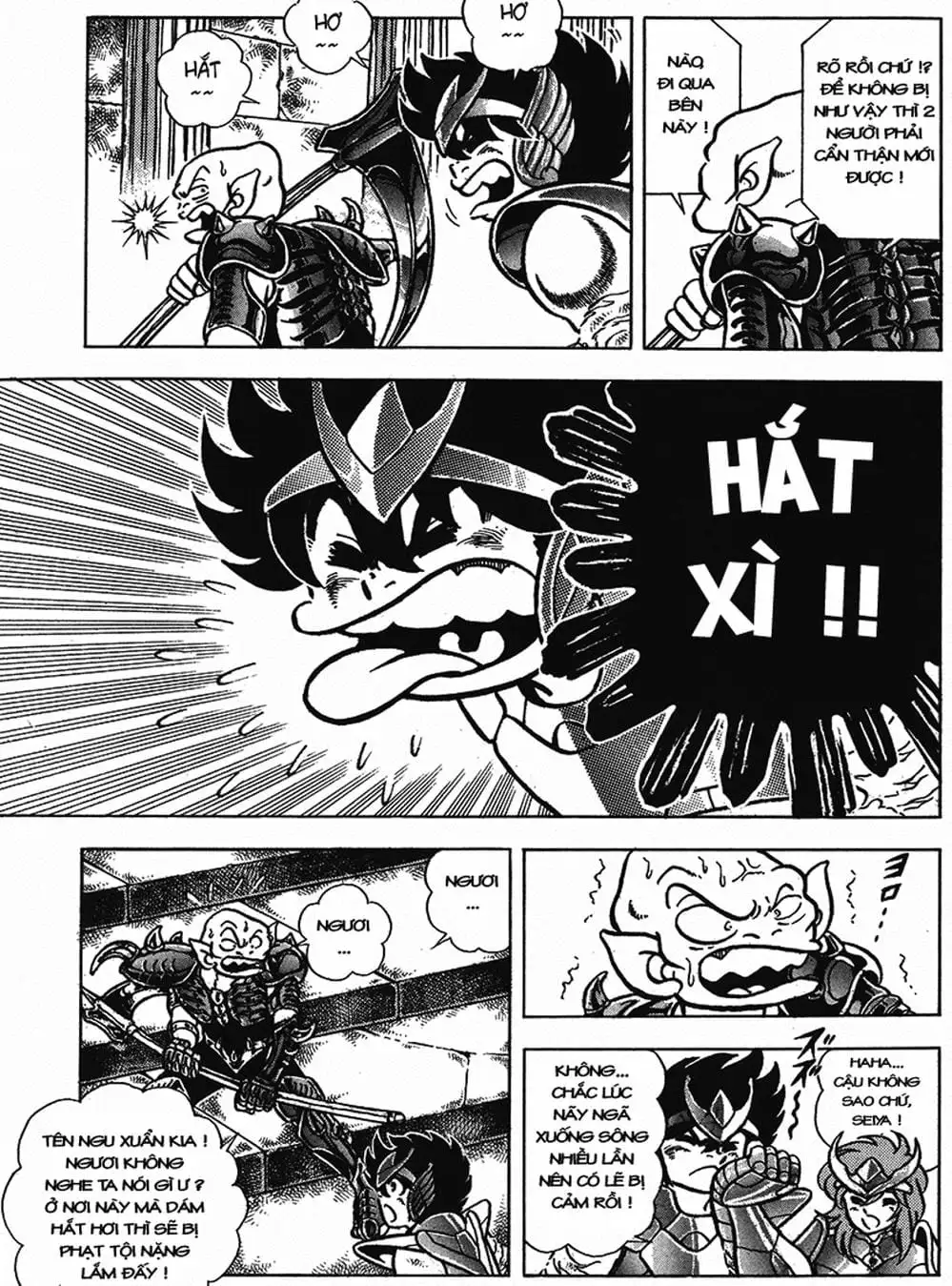 Truyện Tranh Áo Giáp Vàng - Saint Seiya trang 4