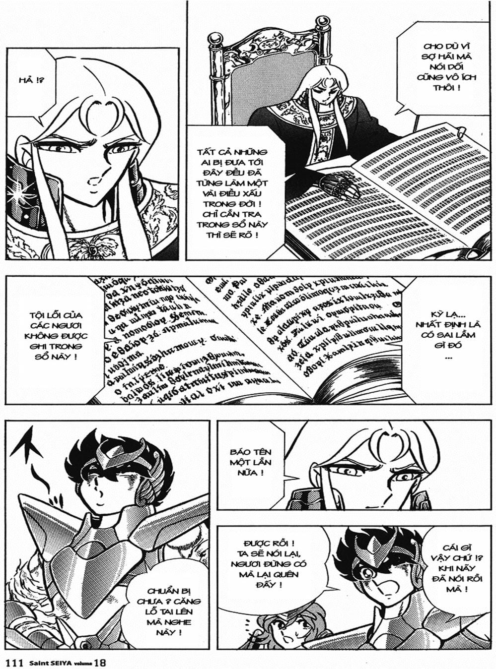 Truyện Tranh Áo Giáp Vàng - Saint Seiya trang 4