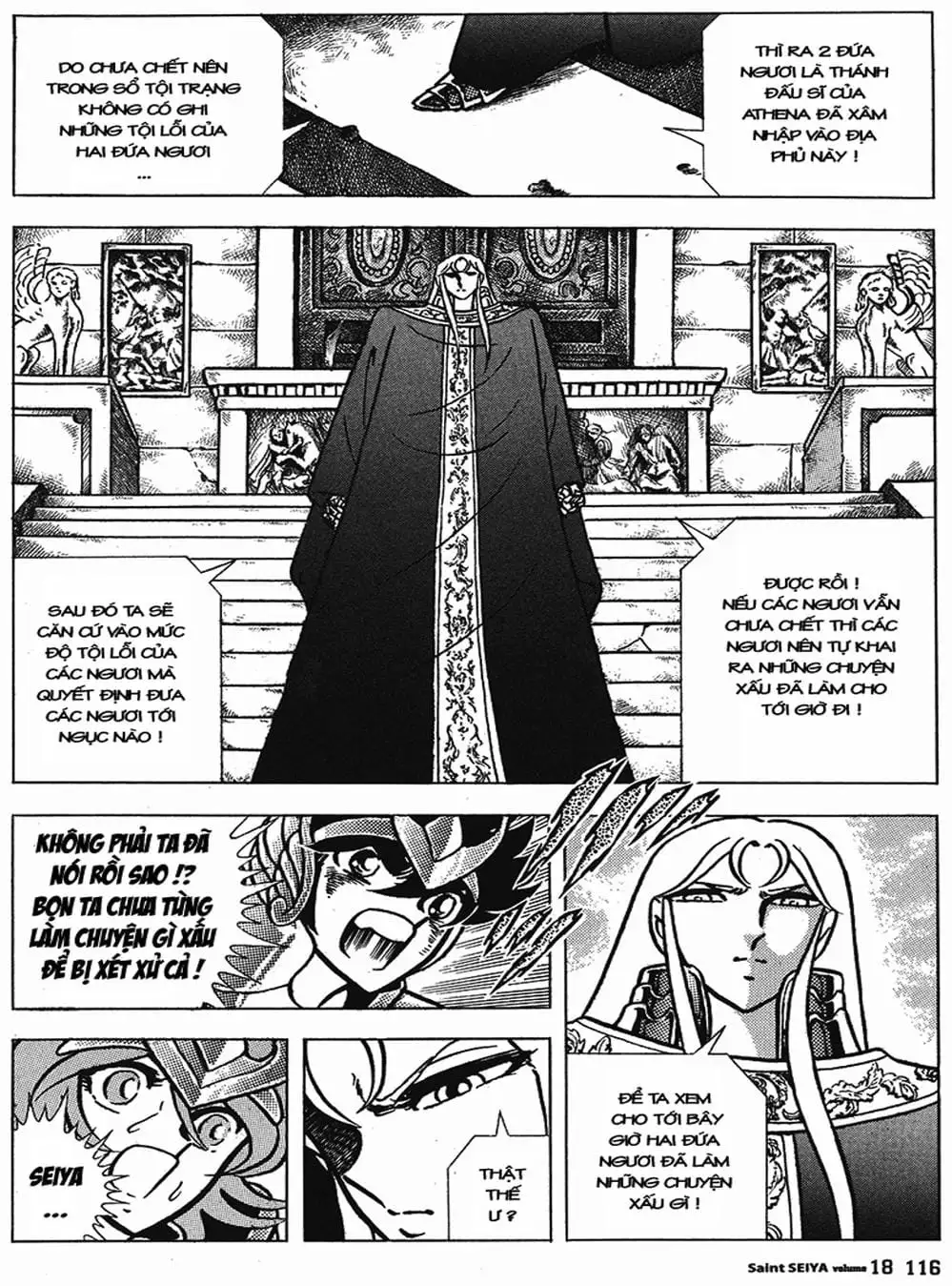 Truyện Tranh Áo Giáp Vàng - Saint Seiya trang 4