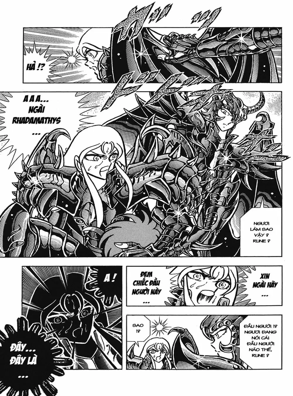 Truyện Tranh Áo Giáp Vàng - Saint Seiya trang 4