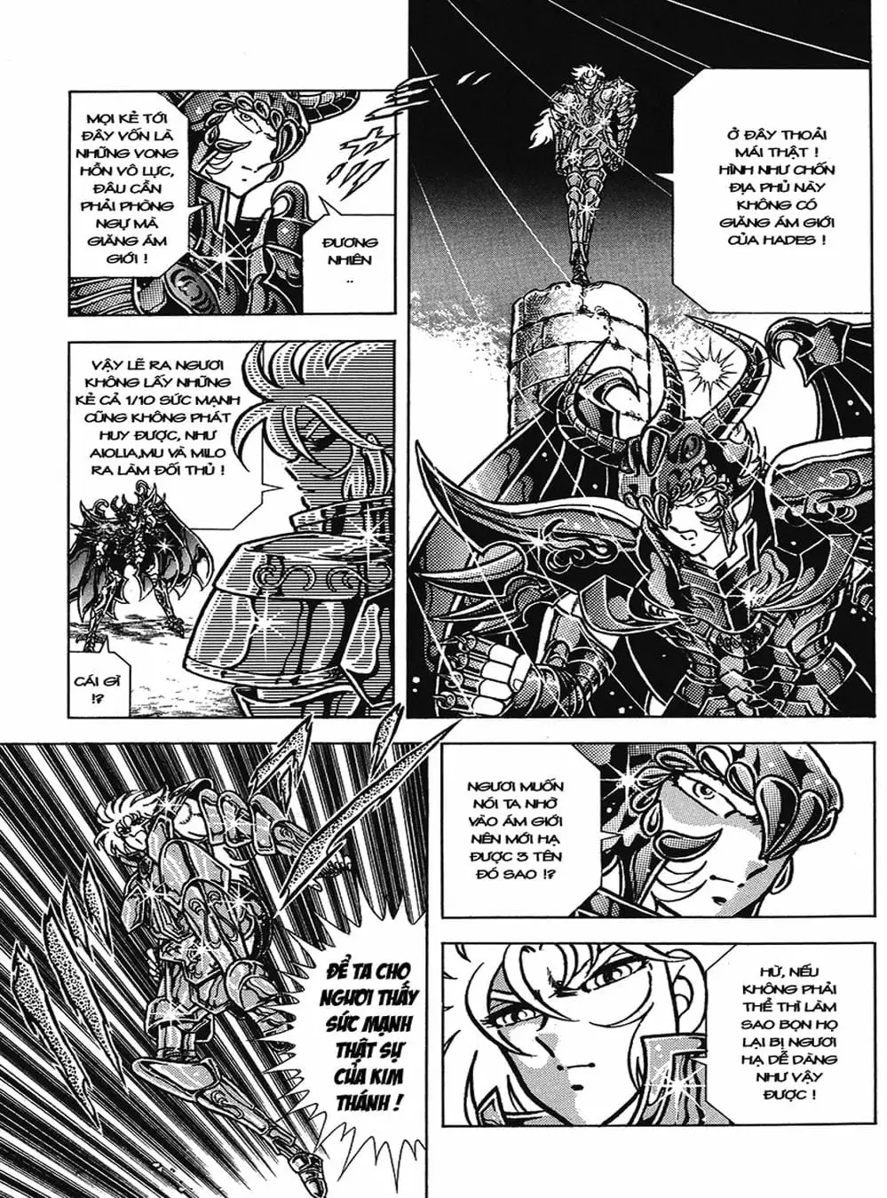 Truyện Tranh Áo Giáp Vàng - Saint Seiya trang 4
