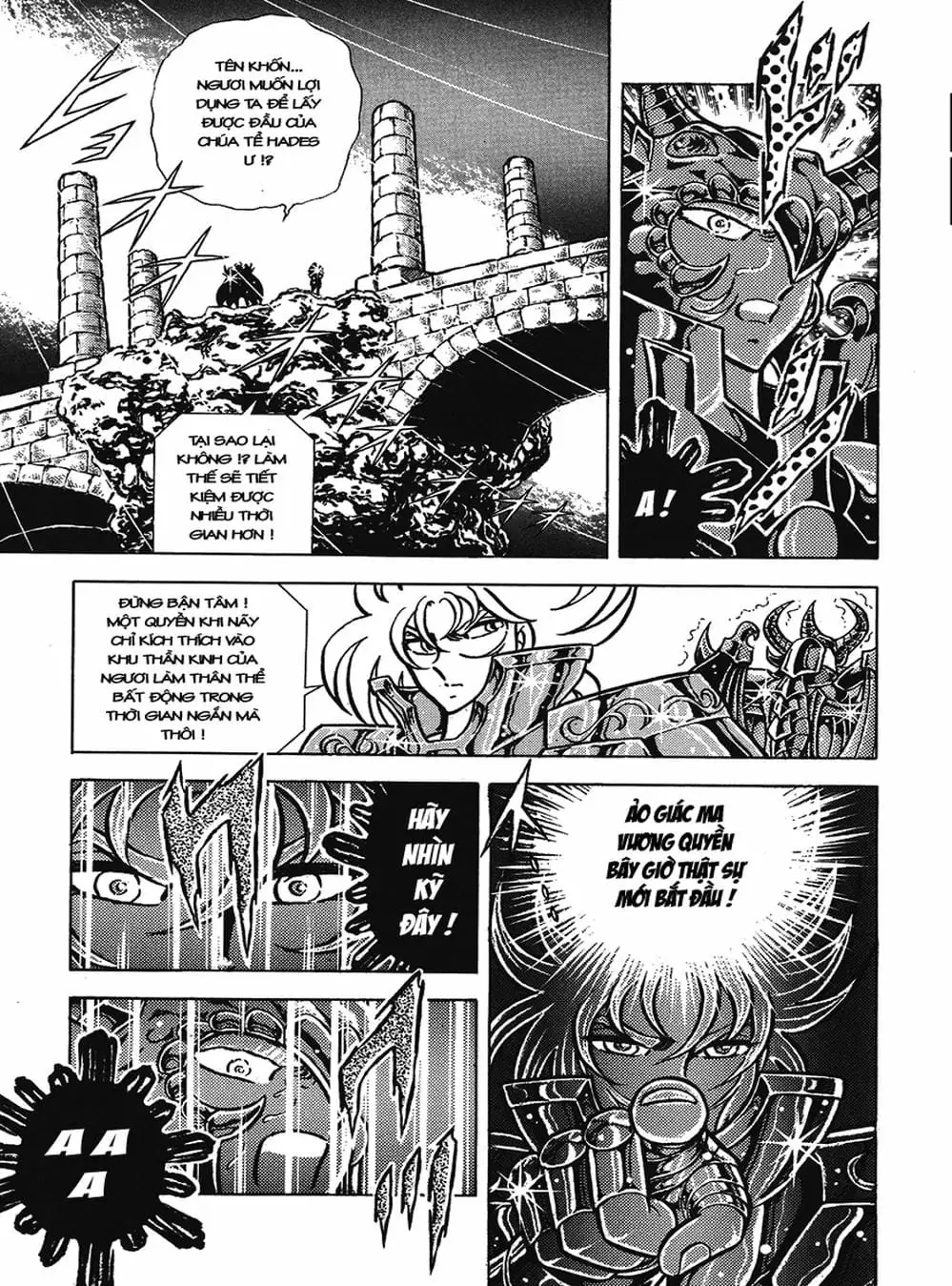 Truyện Tranh Áo Giáp Vàng - Saint Seiya trang 4
