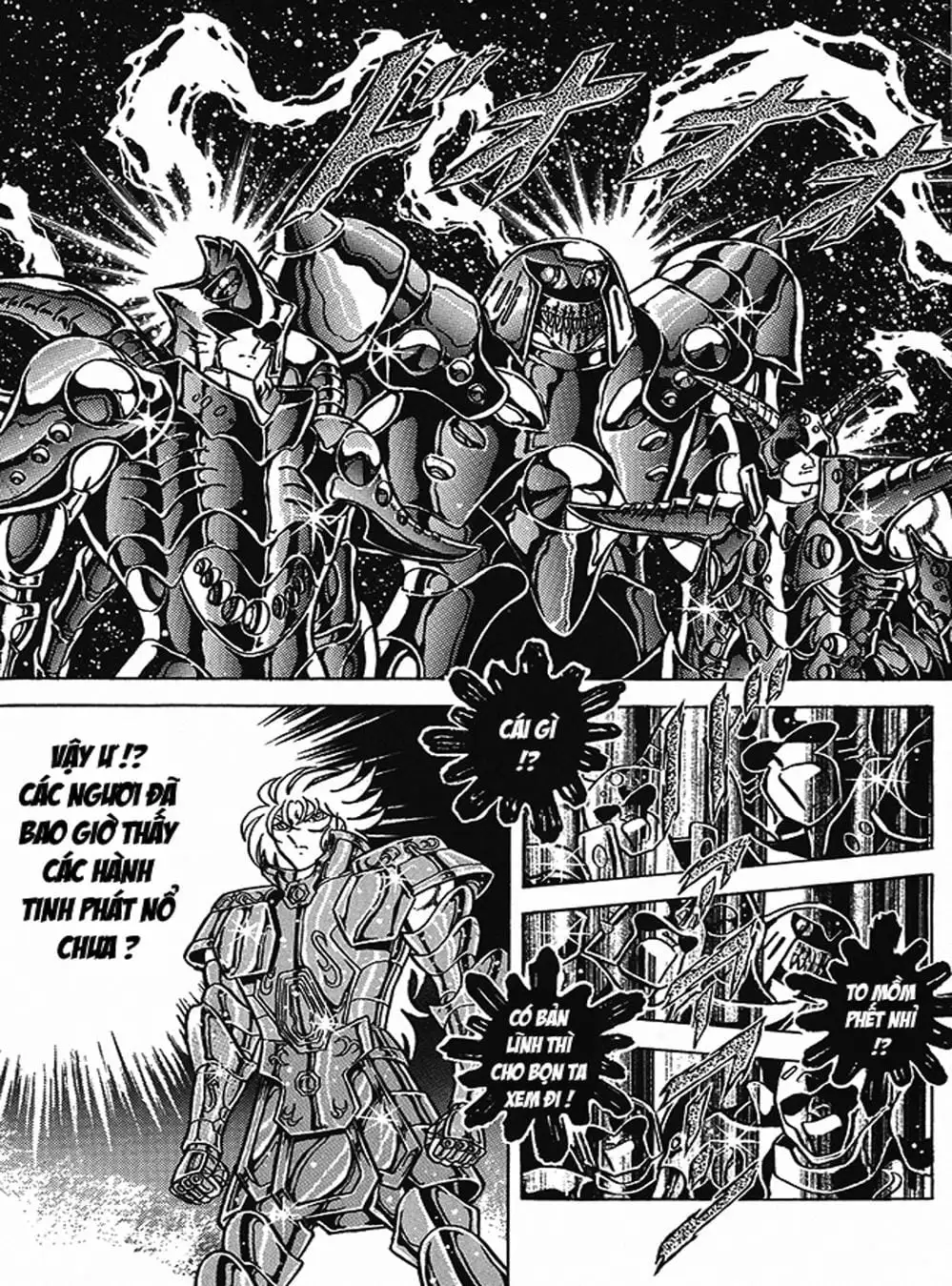 Truyện Tranh Áo Giáp Vàng - Saint Seiya trang 4