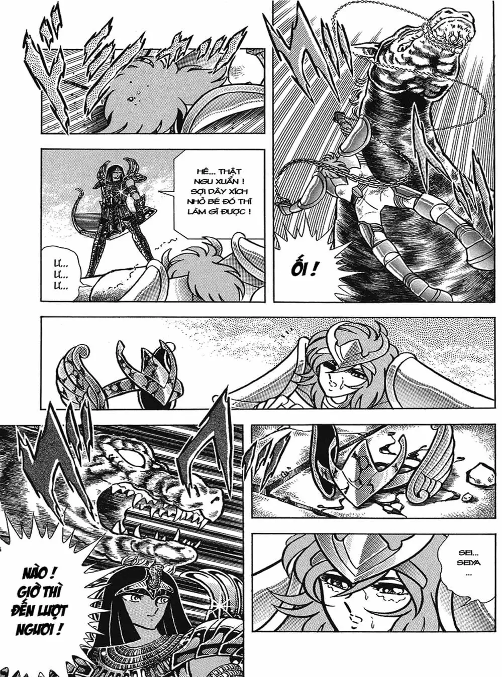 Truyện Tranh Áo Giáp Vàng - Saint Seiya trang 4