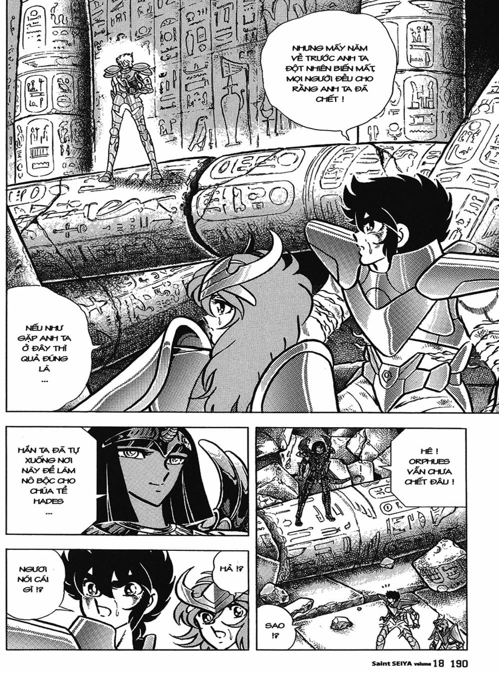 Truyện Tranh Áo Giáp Vàng - Saint Seiya trang 4