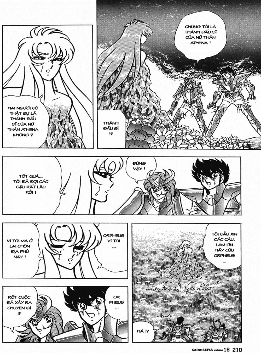 Truyện Tranh Áo Giáp Vàng - Saint Seiya trang 4
