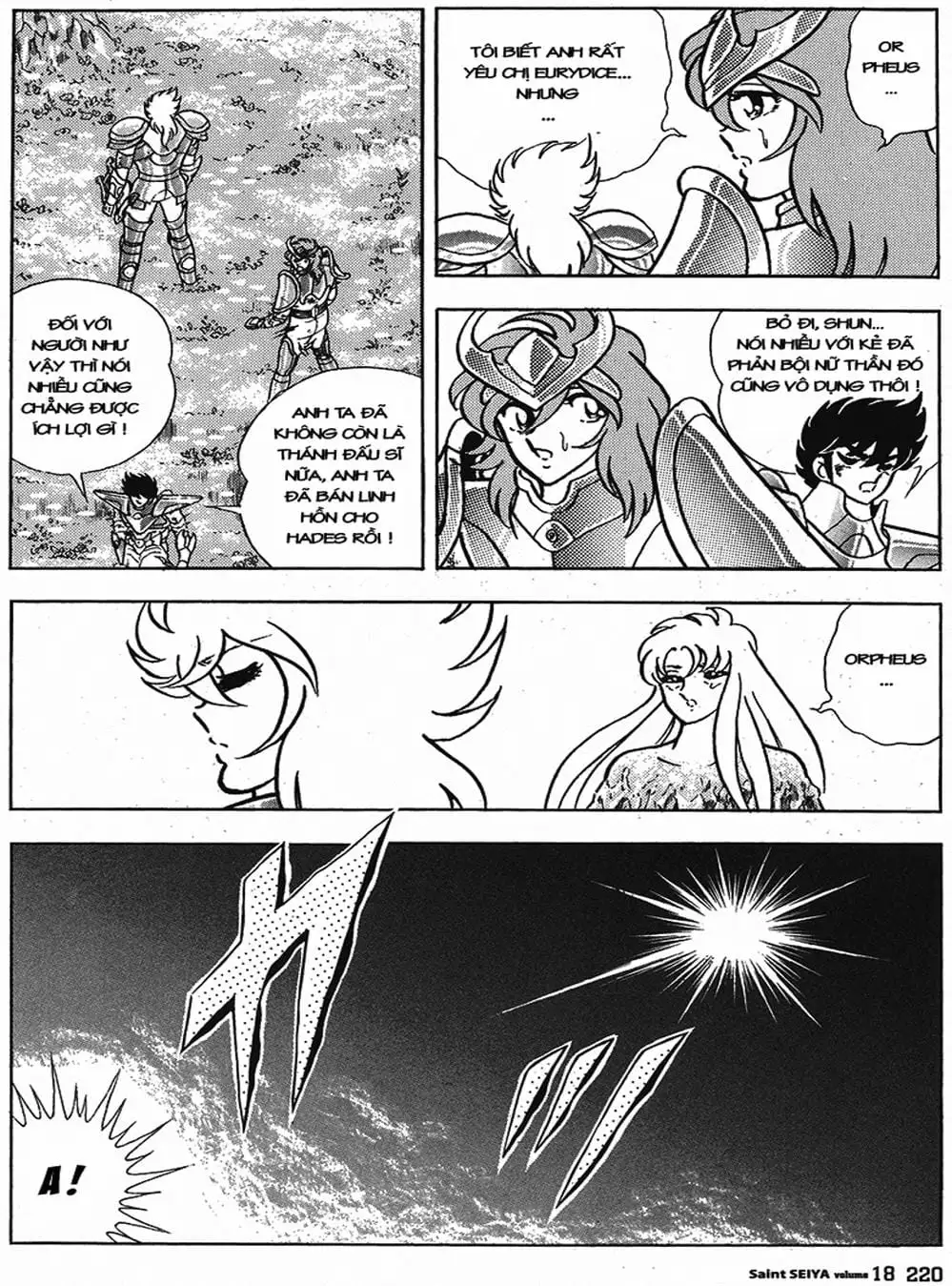 Truyện Tranh Áo Giáp Vàng - Saint Seiya trang 4