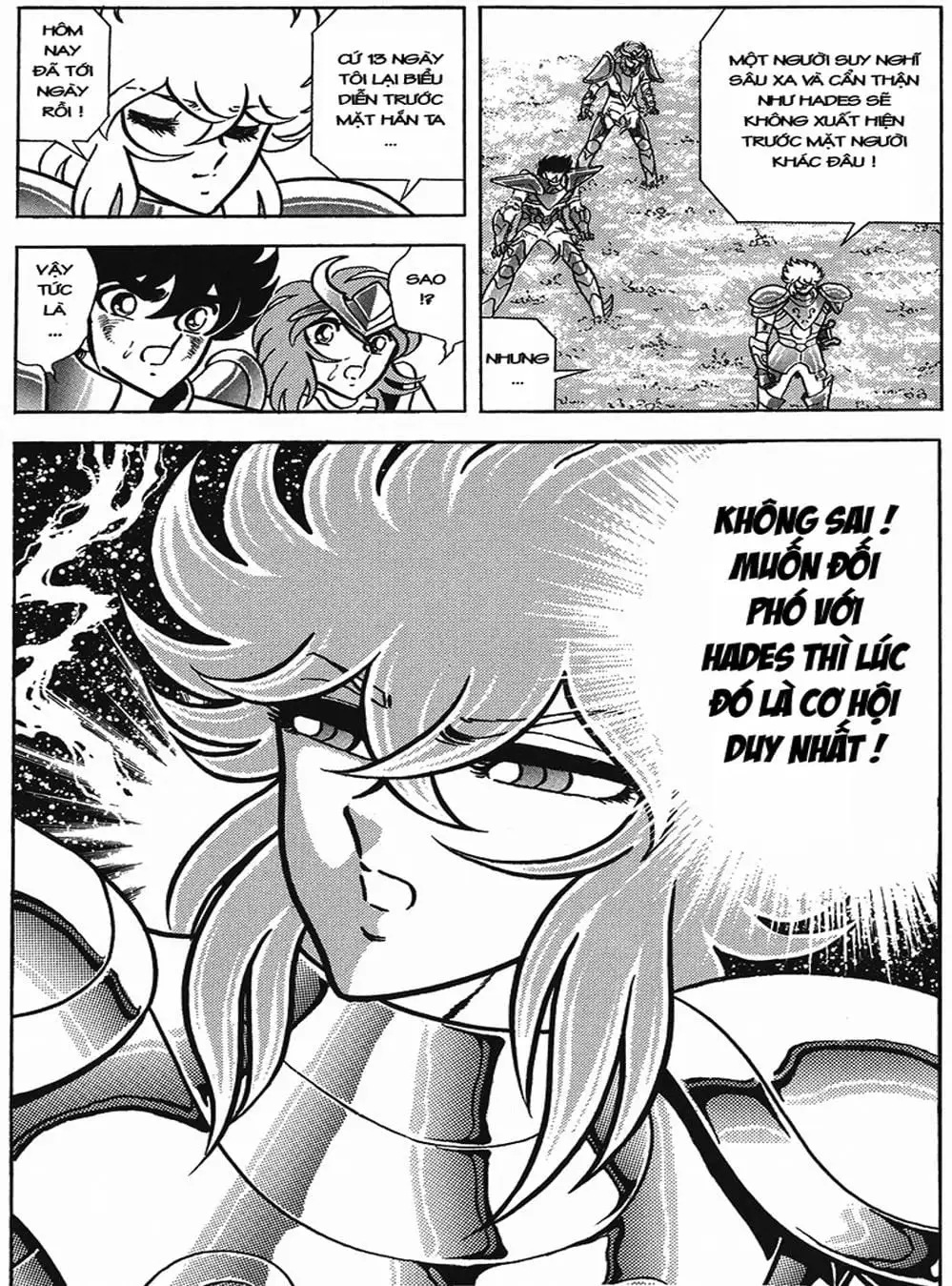Truyện Tranh Áo Giáp Vàng - Saint Seiya trang 4