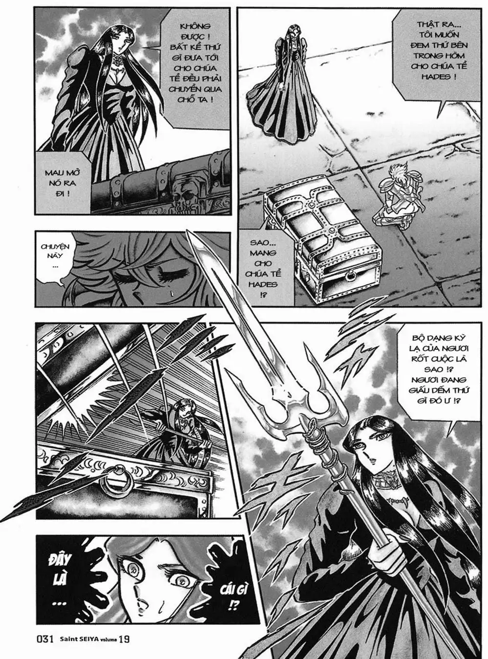 Truyện Tranh Áo Giáp Vàng - Saint Seiya trang 4