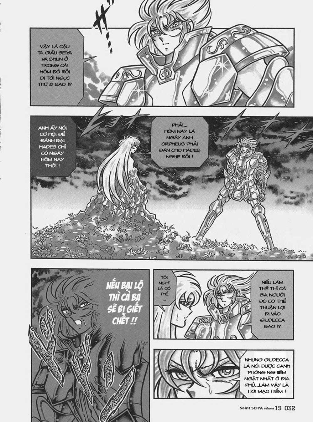 Truyện Tranh Áo Giáp Vàng - Saint Seiya trang 4