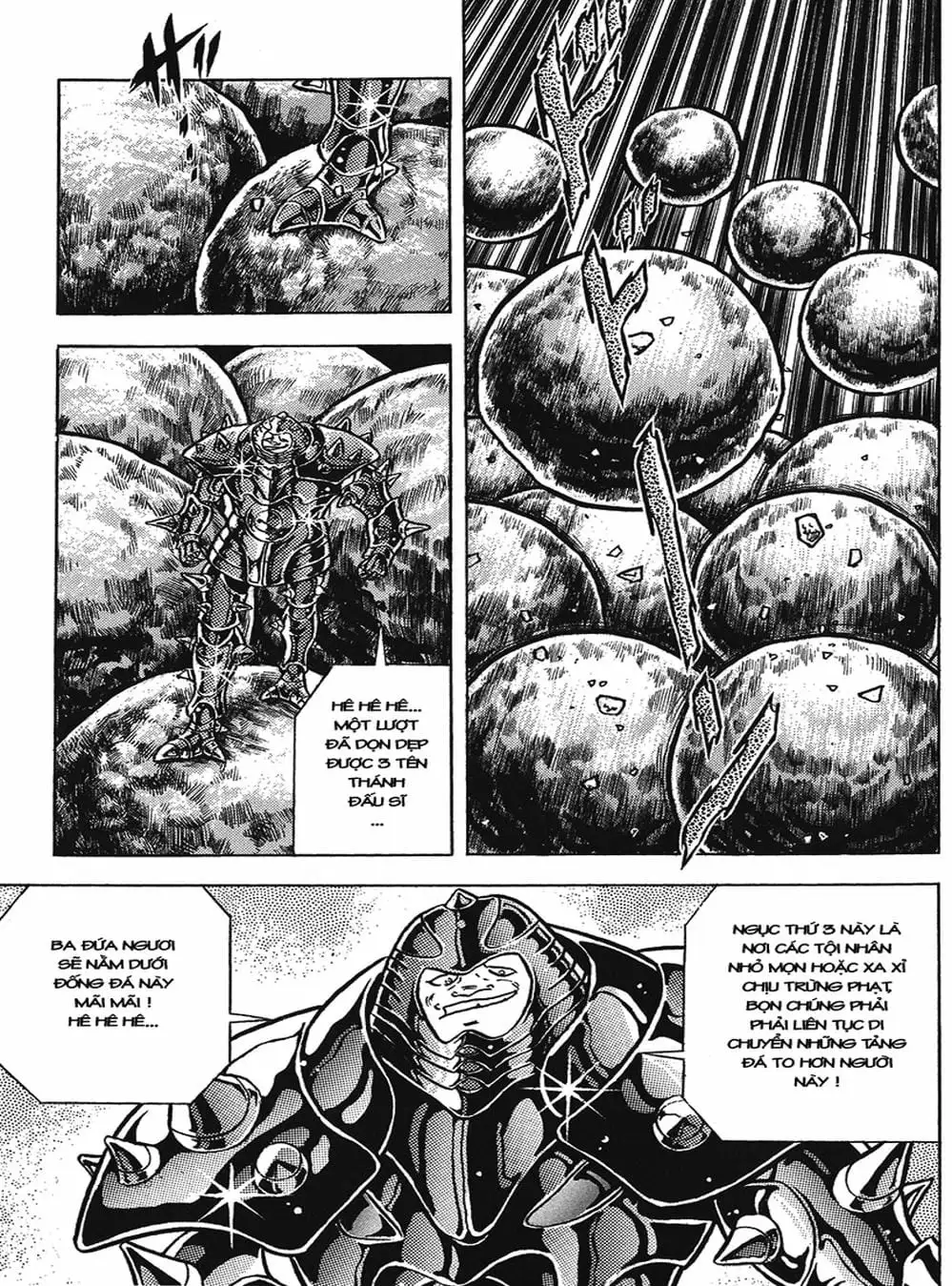 Truyện Tranh Áo Giáp Vàng - Saint Seiya trang 4