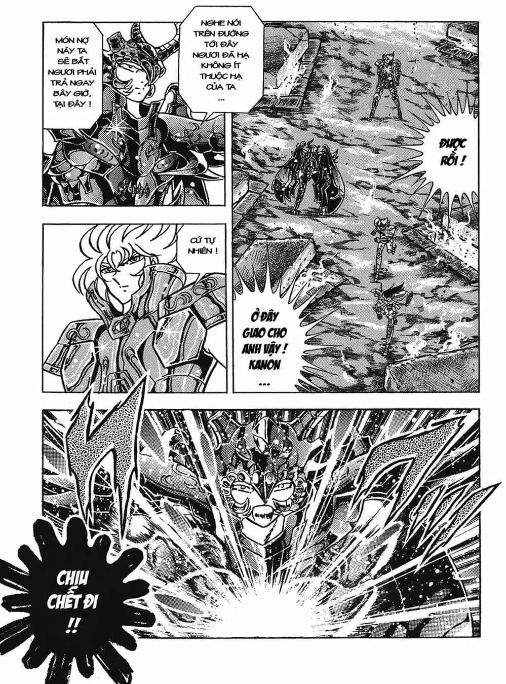 Truyện Tranh Áo Giáp Vàng - Saint Seiya trang 4
