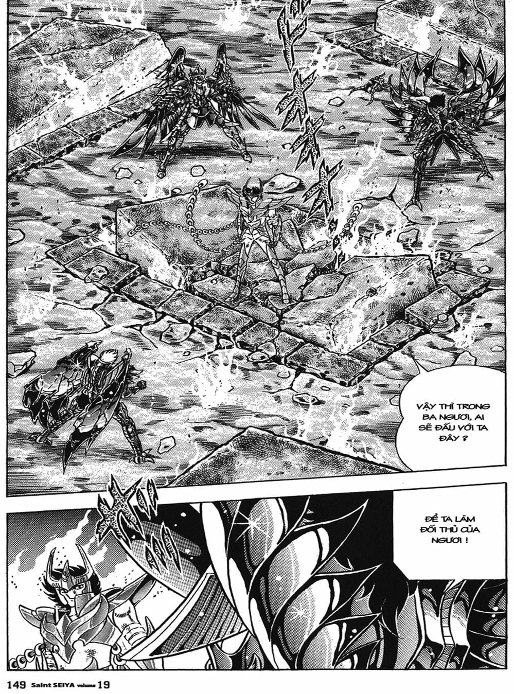 Truyện Tranh Áo Giáp Vàng - Saint Seiya trang 4