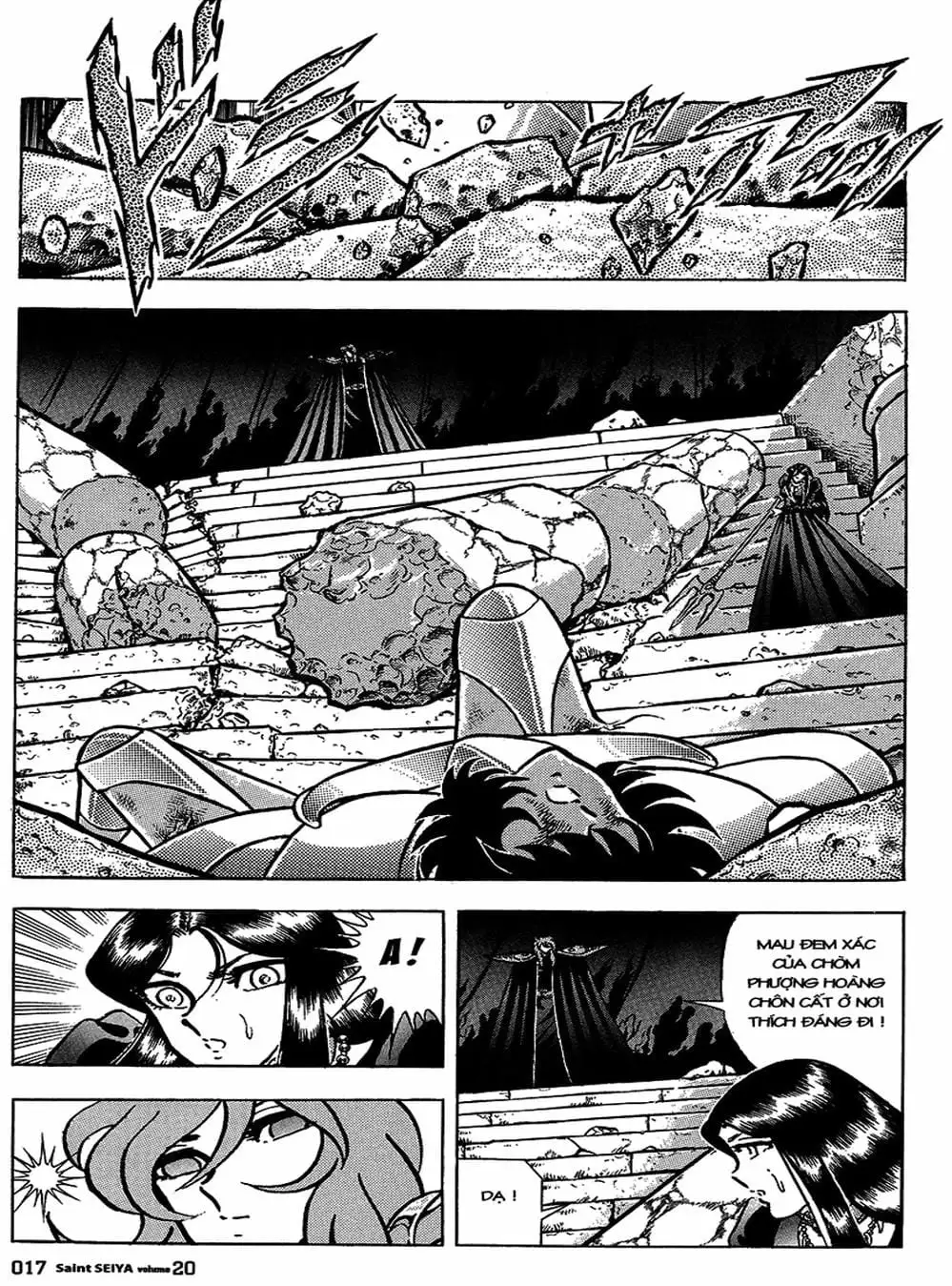 Truyện Tranh Áo Giáp Vàng - Saint Seiya trang 4