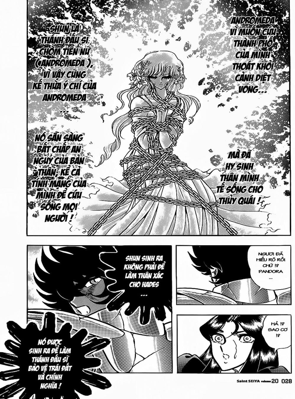 Truyện Tranh Áo Giáp Vàng - Saint Seiya trang 4