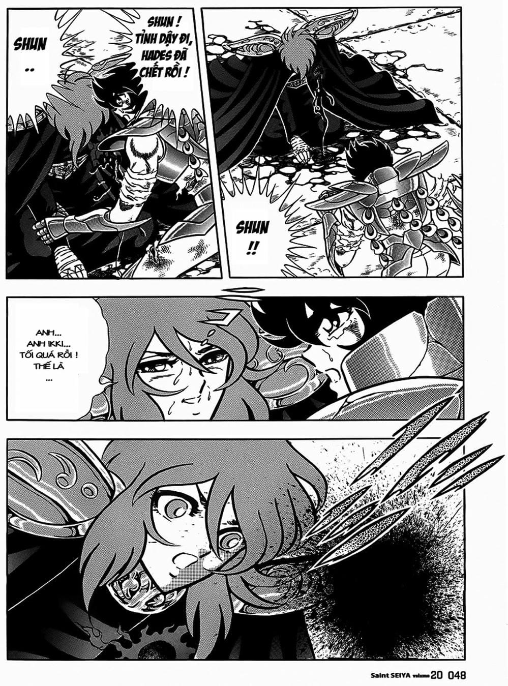 Truyện Tranh Áo Giáp Vàng - Saint Seiya trang 4