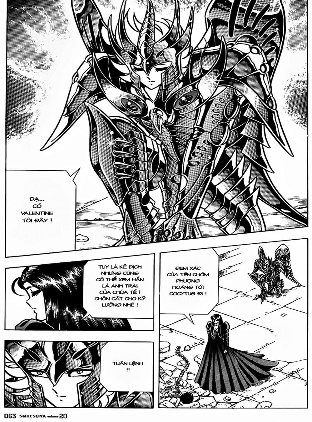 Truyện Tranh Áo Giáp Vàng - Saint Seiya trang 4